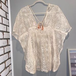 Xhilaration lace bikini coverup